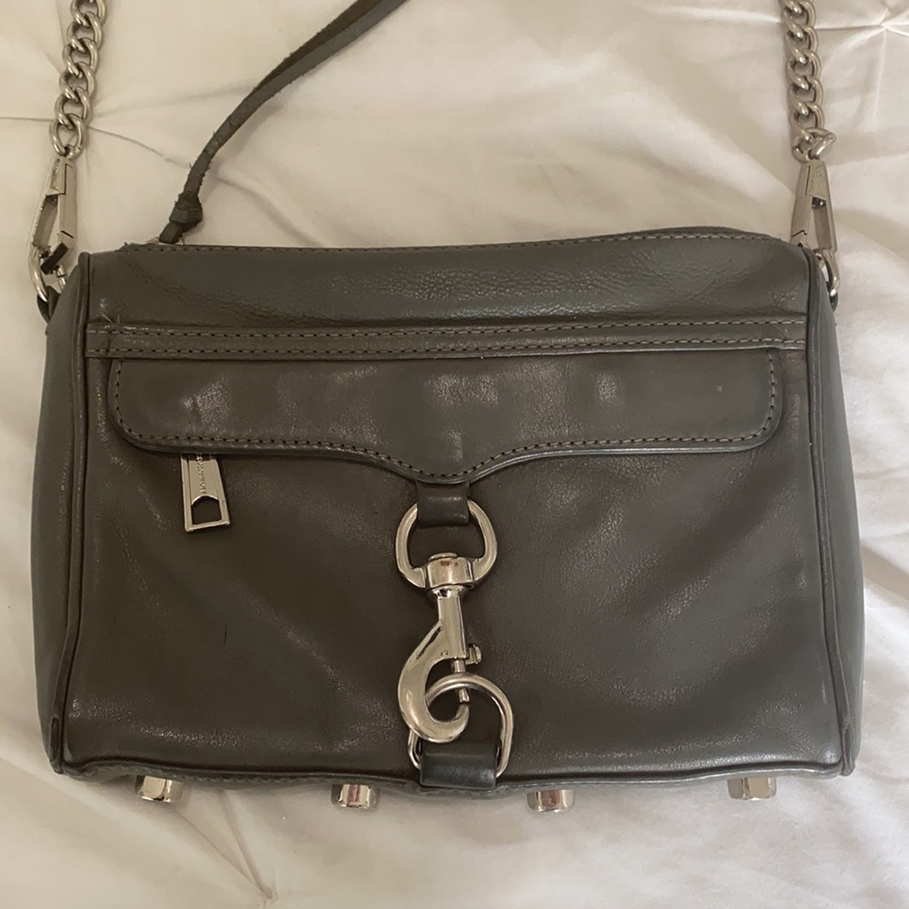 Grey Rebecca Minkoff Mini Mac - Picture 3 of 12